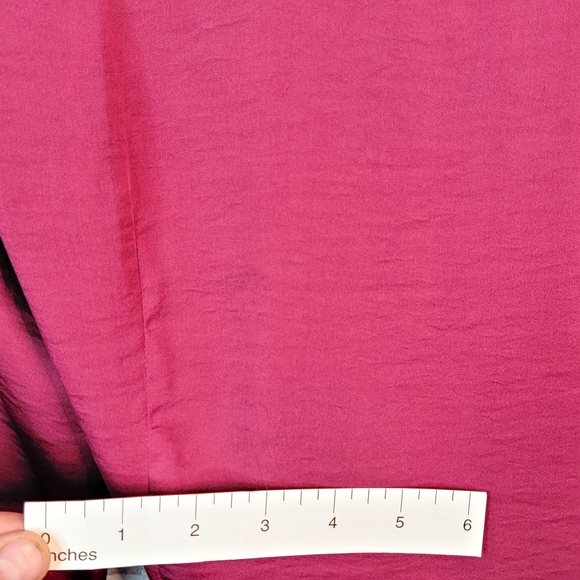 Moulinette Soeurs Velements by Anthropologie Silky Feel Long Waist Tie Blouse 4 - Picture 15 of 16